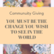 Community Giving